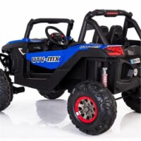 Mini Motos MM-603-UTV-12v-Blue 2.4Ghz RC Utv 4X4 12V Kids Battery Powered Truck, Blue