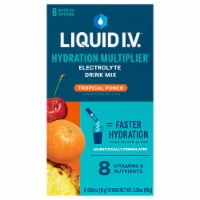 Liquid I.V. Tropical Punch Hydration Electrolyte Drink Mix Stick Packs