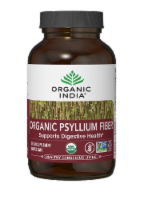 Organic India® Organic Psyllium Fiber Dietary Supplement Capsules