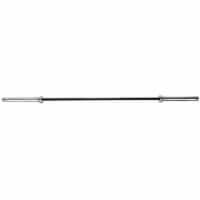 Tru Grit Zinc Barbell - Black Perspective: Main