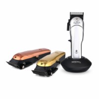 GAMMA+ Absolute Alpha Pro Modular USB Cordless Clipper with 5 Magnetic Guards