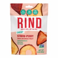 RIND Snacks Straw-Peary Dried Fruit Superfood - 3oz Bags, 6 Bags Total