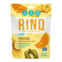 RIND Snacks Tropical Blend Dried Fruit Superfood - 3oz Bags, 6 Bags Total