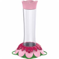 Nature's Way So Real Gravity Flower Hummingbird Feeder - Pink Fuchsia