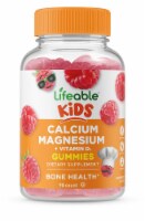 Lifeable® Calcium Magnesium and Vitamin D Gummies - Bones, Muscles and Nerves - Perspective: Main