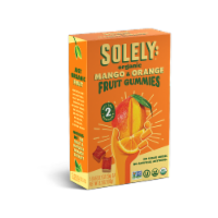 Solely® Organic Mango & Orange Whole Fruit Gummies Perspective: Main