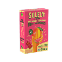 Solely® Organic Whole Fruit Mango Guava Gummies