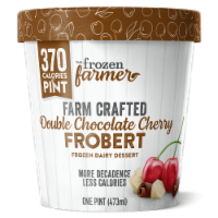 The Frozen Farmer Double Chocolate Cherry Frobert Ice Cream Perspective: Main