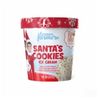 The Frozen Farmer Elf On The Shelf Santa's Cookies Vanilla Ice Cream