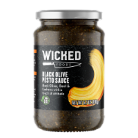Wicked Foods Black Olive Pesto Sauce