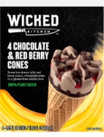 Wicked Kitchen™ Dairy Free Chocolate and Red Berry Ice Cream Cones