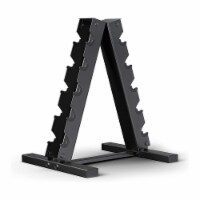 Epic Fitness Heavy Duty 5 Tier A Frame Dumbbell Weight Storage Rack - Stand Only