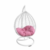 M&M Sales Enterprises MM00147-PNK Children Swoon Pod Hanging Chair Swing, Pink
