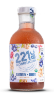 Kombucha 221 B.C.® Blueberry + Ginger Kombucha Perspective: Main