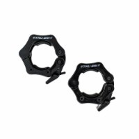 Tru Grit Barbell Collar Pair - Black Perspective: Main