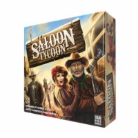 Van Ryder Games VRG0052 Saloon Tycoon 2nd Edition Board Games