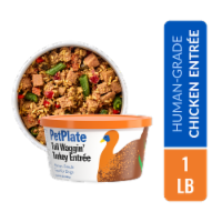 PetPlate Human-Grade Turkey Entrée Fresh Dog Food For All Life Stages Perspective: Main