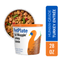 PetPlate Human-Grade Turkey Entrée Fresh Dog Food For All Life Stages Perspective: Main