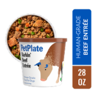 PetPlate Human-Grade Beef Entrée Fresh Dog Food For All Life Stages Perspective: Main