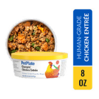 PetPlate Human-Grade Chicken Entrée Fresh Dog Food For All Life Stages Perspective: Main