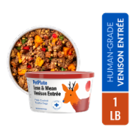 PetPlate Human-Grade Venison Entrée Fresh Dog Food For All Life Stages Perspective: Main