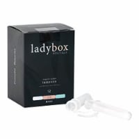 Ladybox Boutique Organic Applicator Tampons- 12CT-Lite