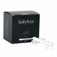 Ladybox Boutique Organic Applicator Tampons-24CT-Lite
