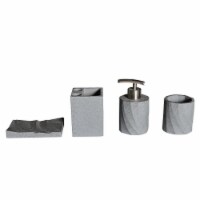 ALFI brand ABCO1019 4 Piece Solid Concrete Bathroom Accessory Set
