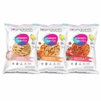 I Amaranth Churritos - Himalayan Salt, Natural Chips, Healthy Snacks, Variety Pack