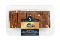 The Killer Brownie Company® Peanut Butter Fudgy Chocolate Brownies Perspective: Main