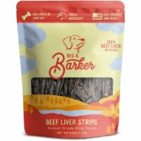 Beg & Barker 850025546461 Beef Liver Dog Strips - 4 oz