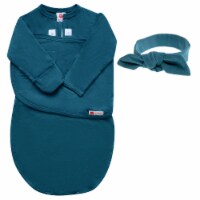 embe Infant Headband And Long Sleeve Swaddle Sack Bundle