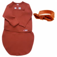 embe Infant Headband And Long Sleeve Swaddle Sack Bundle
