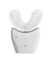 AutoBrush Adults Pro with Nylon Bristles - Whole Mouth Electric Toothbrush (White)