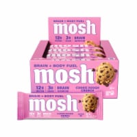 Mosh® Cookie Dough Crunch Brain + Body Fuel Nutrition Bar Perspective: Main