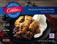 Great American Cobbler Handcrafted Blueberry Cobbler