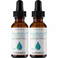 Codeage Vegan Peppermint Flavor Chlorophyll Dietary Supplement Liquid Drops