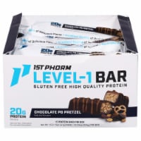 1st Phorm Level-1 Chocolate Peanut Butter Pretzel Protein Bars Perspective: Main