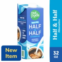 nutpods® Non Dairy Half & Half Alternative made with Almonds and Coconuts Perspective: Main