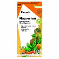 Floradix Magnesium Vegetarian Liquid Herbal and Mineral Supplement