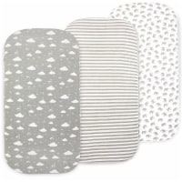 Bublo Baby Bassinet Sheet Rectangle Bassinet Mattress for Boy Girl 100 Cotton One Size one size Foods Co