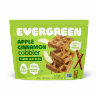 Evergreen™ Apple Cinnamon Cobbler Frozen Mini Waffles Perspective: Main
