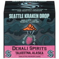 Seattle Kraken Raspberry Lemon Drop Craft Cocktail