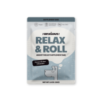 The Anxious Pet Relax & Roll Calming Dog Supplement Bars with Melatonin