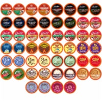 Two Rivers Variety Dessert Sampler Coffee Pods Keurig 2.0 k Cup Brewer Compatible 52 Count 52 Kcups Mariano s