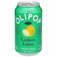 Olipop® Lemon Lime Soda Can Perspective: Main