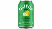 Olipop® Lemon Lime Soda Can Perspective: Main
