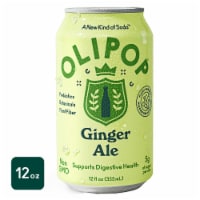 Olipop® Ginger Ale Soda Can Perspective: Main