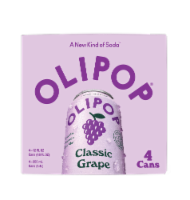 Olipop® Prebiotic Classic Grape Soda
