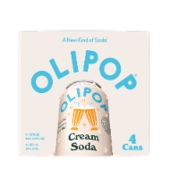 Olipop® Prebiotic Cream Soda Cans Perspective: Main
